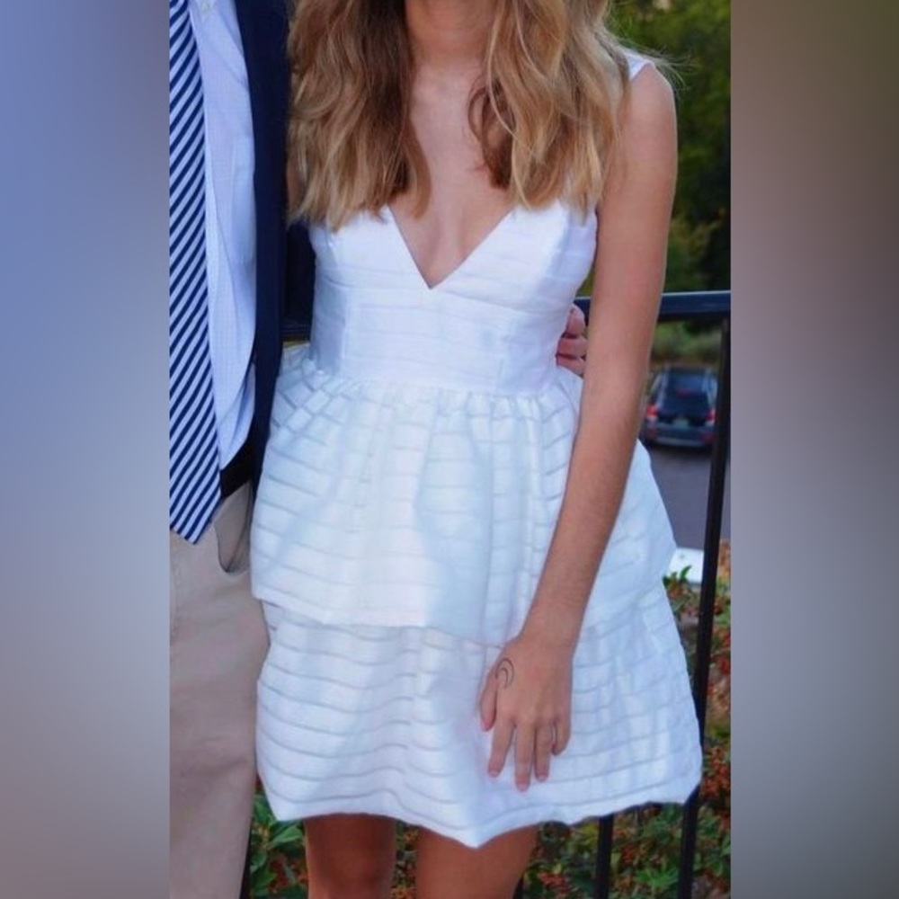 NBD Rita Mini Dress- White